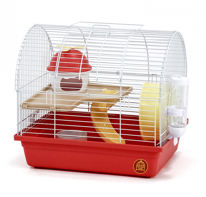 Клітка для гризунів овал фарба,  35х28х31см